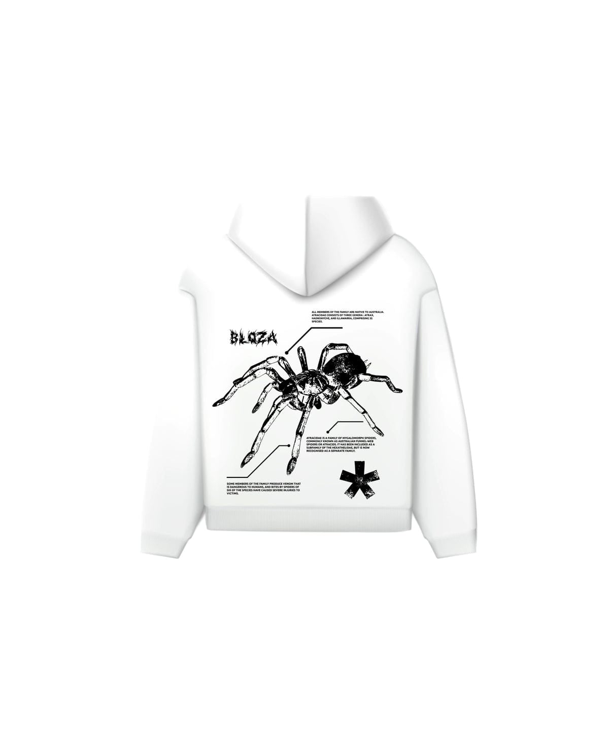 White Spider Hoodie